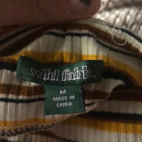 𝅺wild Fable striped jumpsuit - Picture 3 of 5